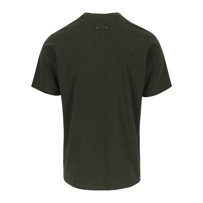 T-shirt met korte mouwen Eni donkerkaki - Herock