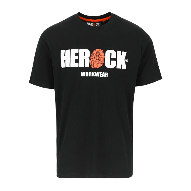 T-shirt à manches courtes Eni noir - Herock