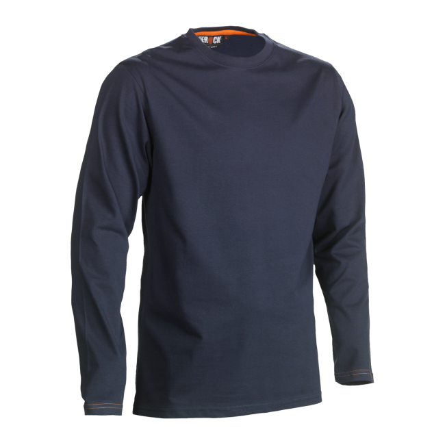 Tee-shirt à manches longues Noet bleu marine - Herock