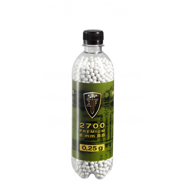 Kulki BBS 6mm ELITEFORCE białe 0.25g butelka x2700 - Umarex