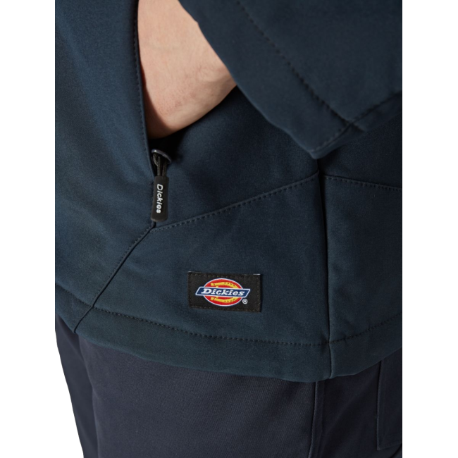 SOFTSHELL JACKET NAVY BLUE - DICKIES