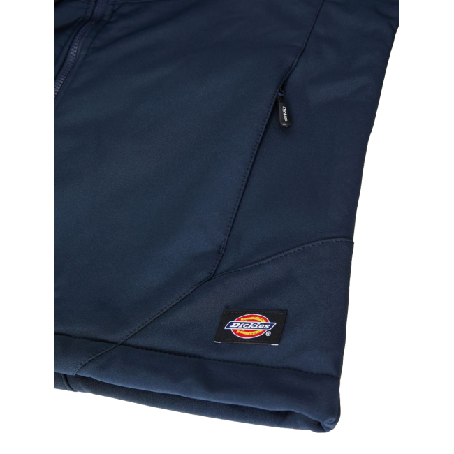 SOFTSHELL JACKET NAVY BLUE - DICKIES