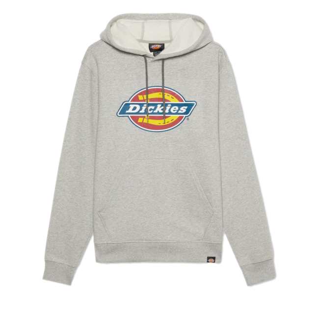 Bluza z kapturem z logo szary melanż - Dickies