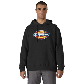 Schwarzer Kapuzenpullover mit Logo - Dickies
