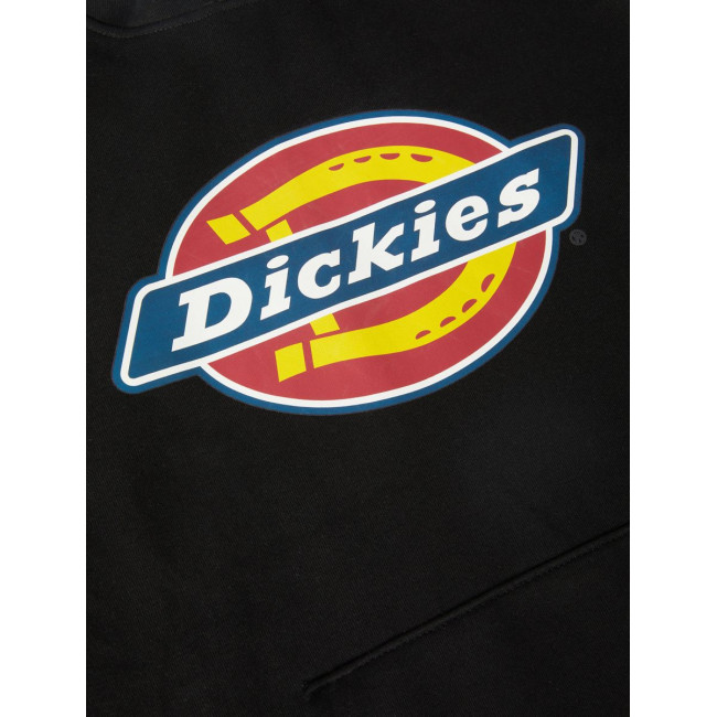 Schwarzer Kapuzenpullover mit Logo - Dickies