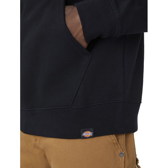 Schwarzer Kapuzenpullover mit Logo - Dickies