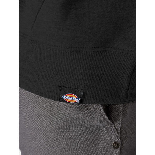 Schwarzer Kapuzenpullover mit Logo - Dickies