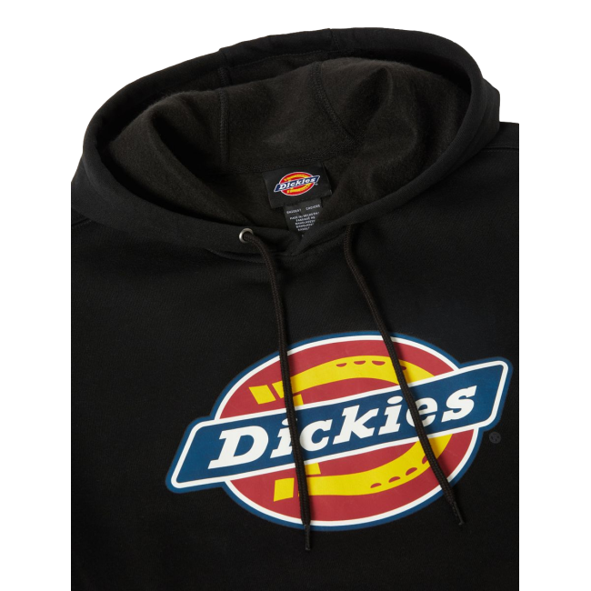 Schwarzer Kapuzenpullover mit Logo - Dickies