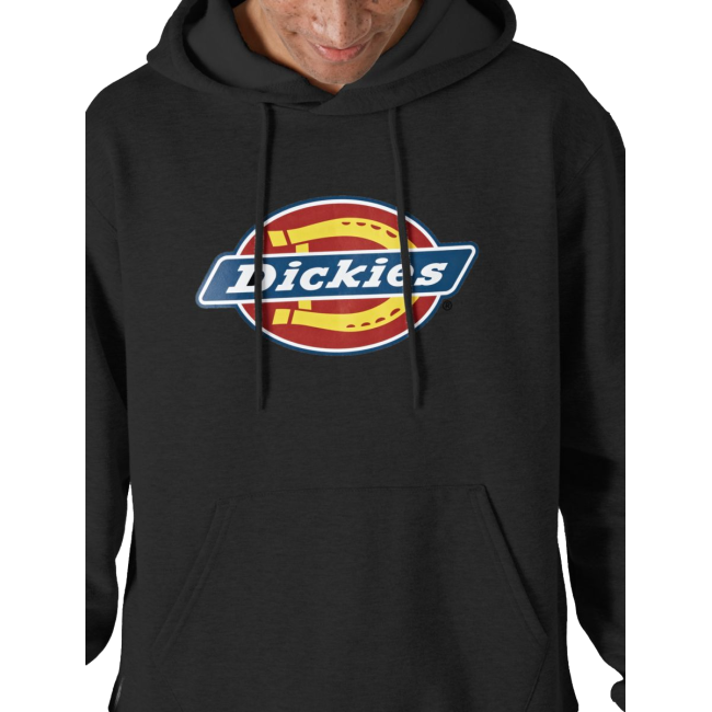 Sweat à capuche avec logo noir - Dickies