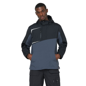 Veste à capuche imperméable Generation gris/noir - Dickies