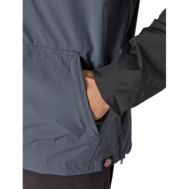 Veste à capuche imperméable Generation gris/noir - Dickies