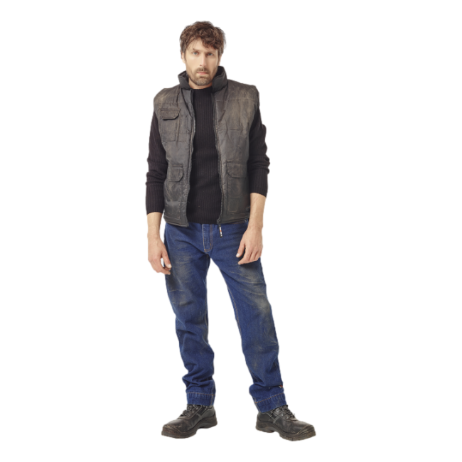 Gilet de travail Neptune Noir - Herock