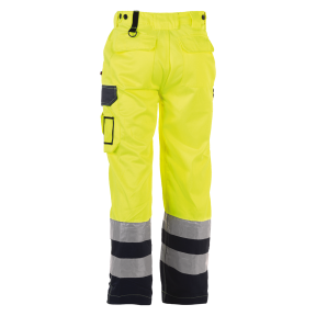 Pantalon de travail haute visibilité Olympus Jaune et bleu marine - Herock