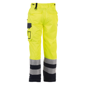 Pantalon de travail haute visibilité Olympus Jaune et bleu marine - Herock