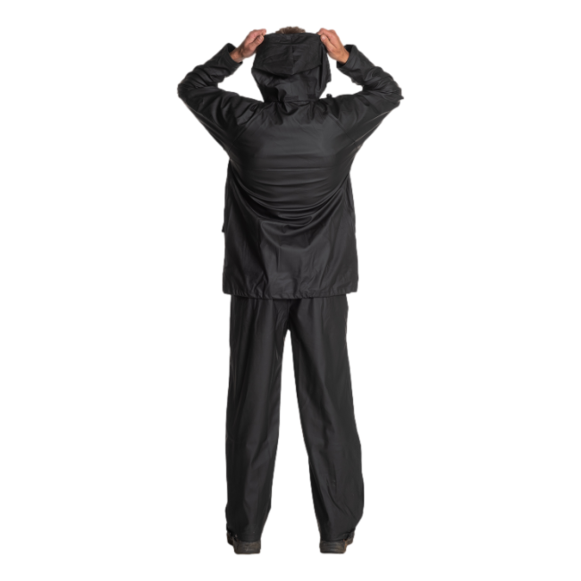 Veste de pluie blister Triton Noir - Herock