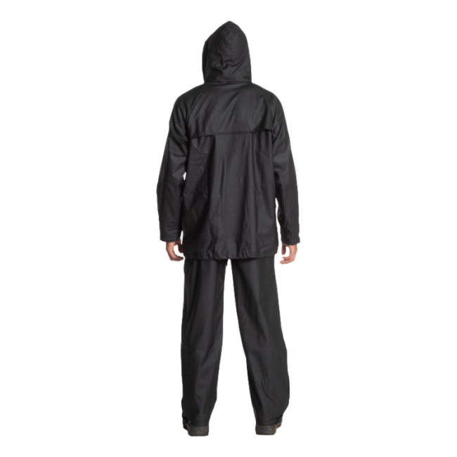 Veste de pluie blister Triton Noir - Herock
