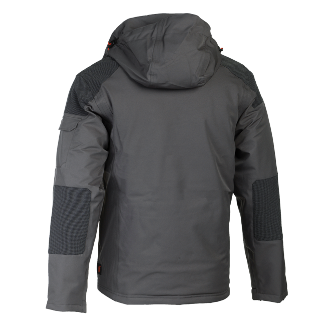 Wasserdichte Arbeitsjacke mit vielen Taschen Persia Grau - Herock