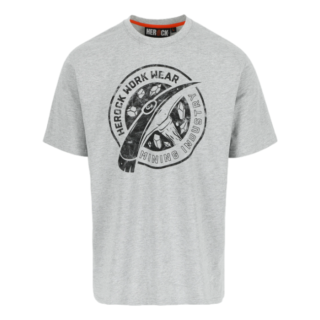 T-shirt manches courtes Worker Gris clair - Herock