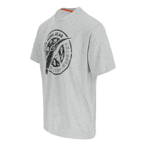 T-shirt z krótkimi rękawami Worker Jasnoszary - Herock