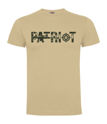 Tee-shirt Patriot Noir Coyote- Army Design by Summit Outdoor