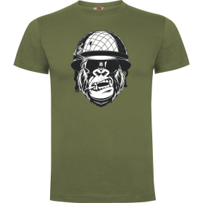 Tee-shirt Gorille Vert OD- Army Design by Summit Outdoor