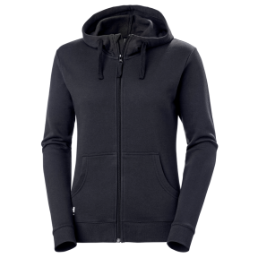 Sweat à capuche zippé femme Manchester marine - Helly Hansen
