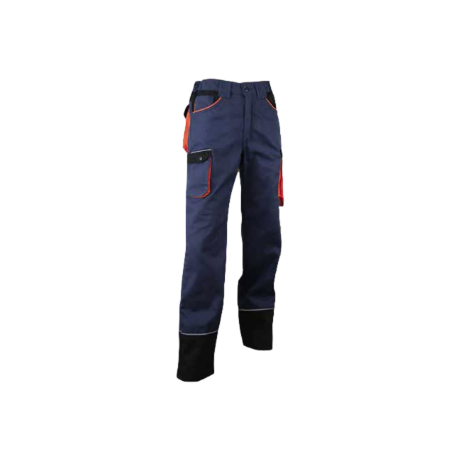 Pantalon tricolore Dynamics Herse Marine, noir et orange - LMA