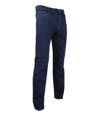 Jeans Memphis braguette zippée extensible 5 poches Bleu denim - LMA