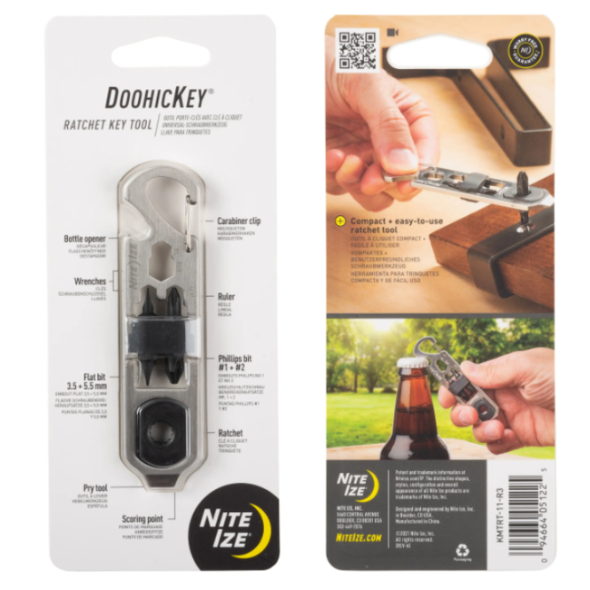 Narzędzie wielofunkcyjne DoohicKey® Ratchet Key Tool - Nite Ize