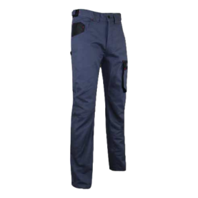 Zweifarbige Hose Authentic Étincelle Dunkelblau und schwarz - LMA