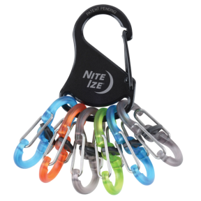 Breloczek KeyRack Locker z karabińczykiem + 6 S-biners plastik - Nite Ize