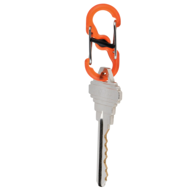 Sleutelhanger KeyRack Locker met karabijnhaak + 6 S-biners plastic - Nite Ize