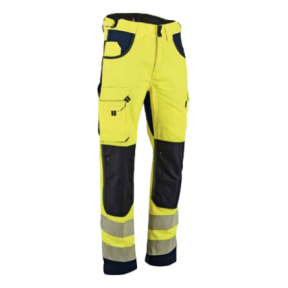 Pantalon hv Authentic Défense Jaune fluo et marine - LMA
