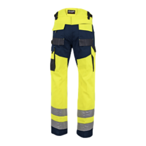 Pantalon hv Authentic Défense Jaune fluo et marine - LMA