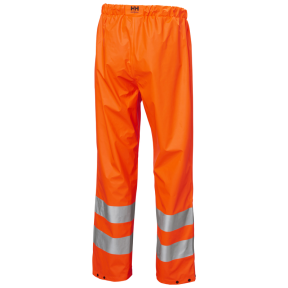 alta rain pant hv orange mens - helly hansen workwear