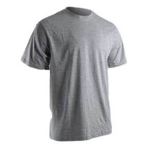 3er-Pack Uni-T-Shirts Kurzarm Lyon Grau, Schwarz und Blau - LMA