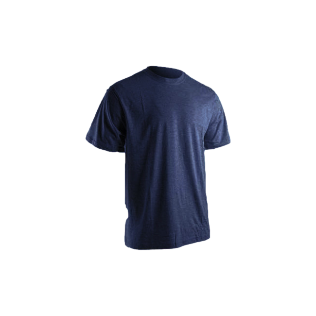 3er-Pack Uni-T-Shirts Kurzarm Lyon Grau, Schwarz und Blau - LMA