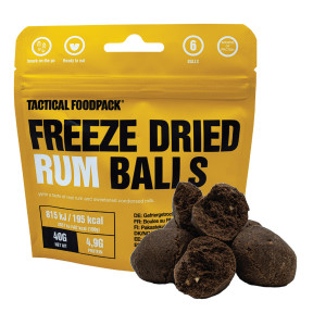 Gefriergetrocknete Rum-Kekskugeln - Tactical Foodpack