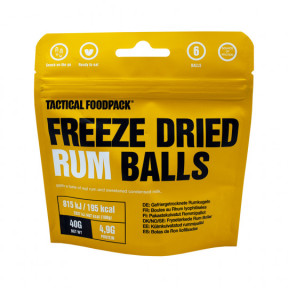 Boules de biscuits au rhum lyophilisées - Tactical Foodpack