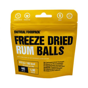 Boules de biscuits au rhum lyophilisées - Tactical Foodpack