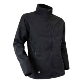 Blouson polaire softshell zippé Quartz Noir - LMA