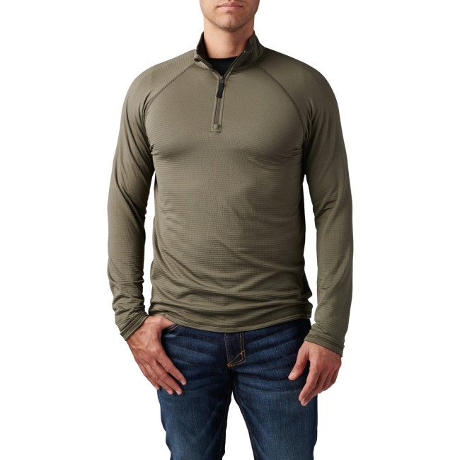 Chemise STRATOS 1/4 zip Vert Olive - 5.11 Tactical