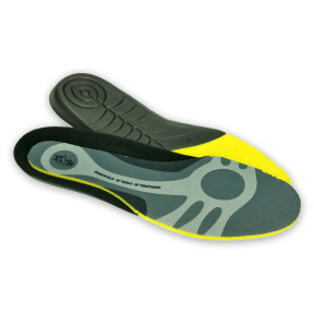 semelle intérieure soft, noir-jaune noir - haix
