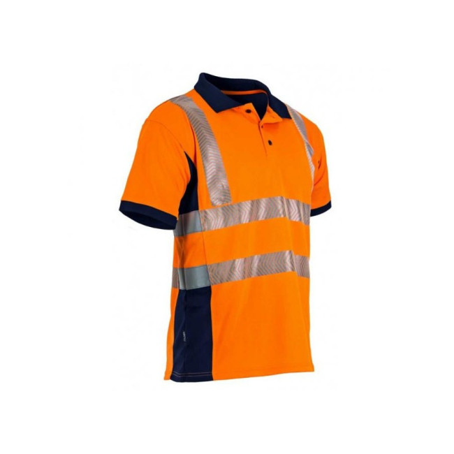 Polo Prevoyance haute visibilité orange - LMA
