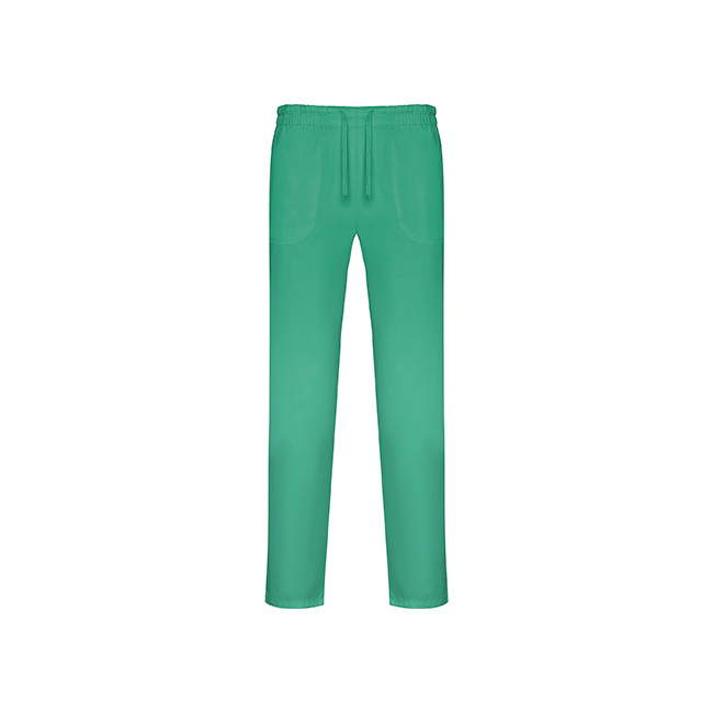 Pantalon de travail Care unisexe à coupe droite vert - Roly