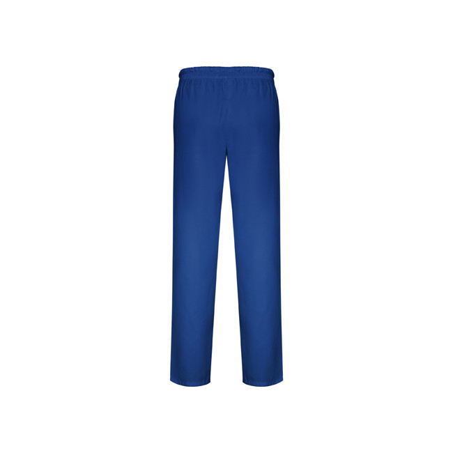 Pantalon de travail Care unisexe à coupe droite bleu royal - Roly