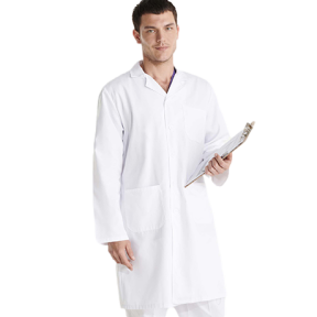 Blouse de travail homme Vaccine blanc - Roly
