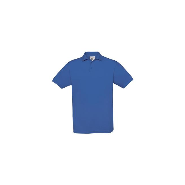 Polo manches courtes Bleu Royal - B&C