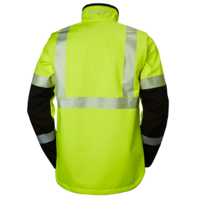 Hochsichtbare Softshell-Jacke Icu gelb - Helly Hansen