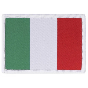 Geweven patch vlag Italië - Fostex